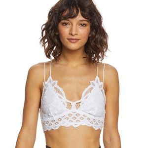 FREE PEOPLE | Adella Bralette White | small